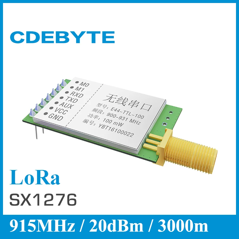 imágenes para Envío Libre Ebyte SX1278 SX1276 lora 915 mhz 20dBm 900 mhz módulo inalámbrico uart módulo E44-TTL-100 3 km imágenes para Envío Libre Ebyte SX1278 SX1276 lora 915 mhz 20dBm 900 mhz módulo inalámbrico uart módulo E44-TTL-100 3 km