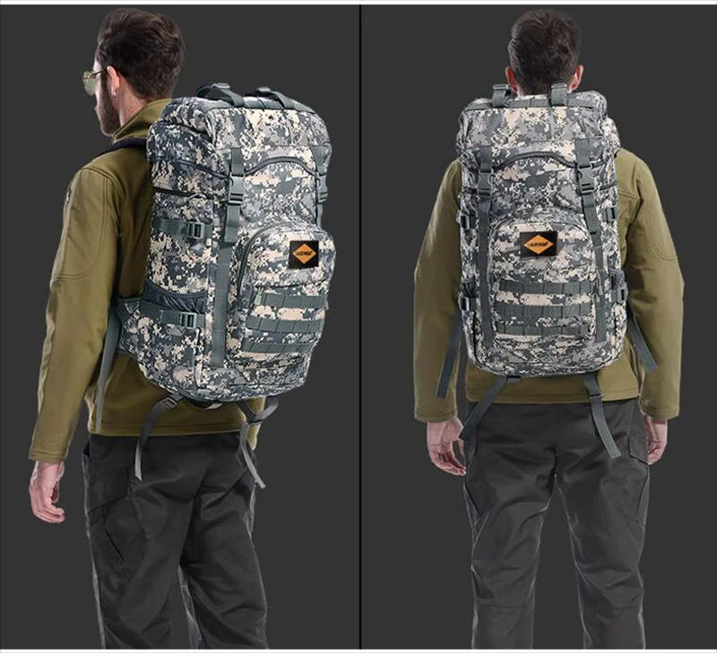 Горячая Спорт на открытом воздухе тактический военный рюкзак Кемпинг Туризм Альпинизм мужской водонепроницаемый рюкзак сумка на плечо рюкзак