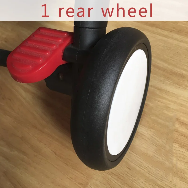 YOYA Kinderwagens Wielen Kinderwagen Achter резиновый Wiel Kinder yoyo kinderwgen аксессуары wiel wieltje аксессуары - Цвет: 1rear wheel