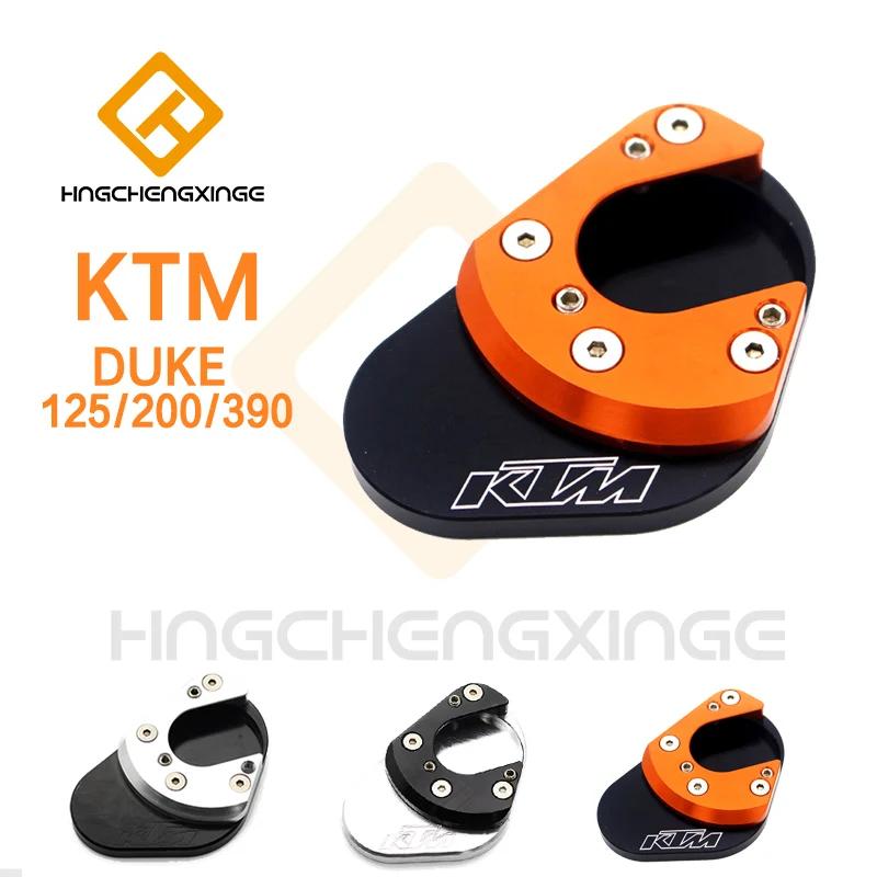 

for KTM DUKE 125/200/390 Motorcycle Kickstand Foot Side Stand Extension Pad Support Plate