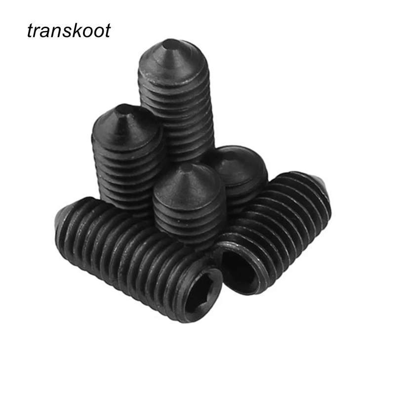 50 шт. винты DIN914 M3 M4 M5 класса 12 9 с шестигранной головкой|hexagon socket set screw|m5 hex screwscrew m5 |