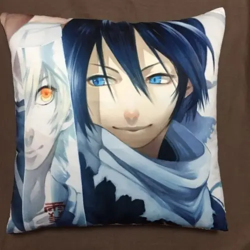 Suef Аниме Манга Noragami Yato Yukine аниме Двусторонняя диванная подушка крышка 122 | Дом и