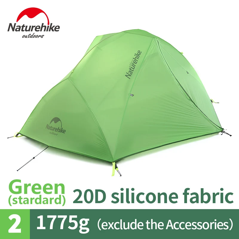 

Naturehike Star River 20D Silicone Fabric Ultralight 2 Person Outdoor Camping Hiking Tent