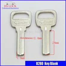 Embryo ключ 2,5 большой мощности двери ключ пустой ключ корпус ключа для вертикальный ключ резки машины B280