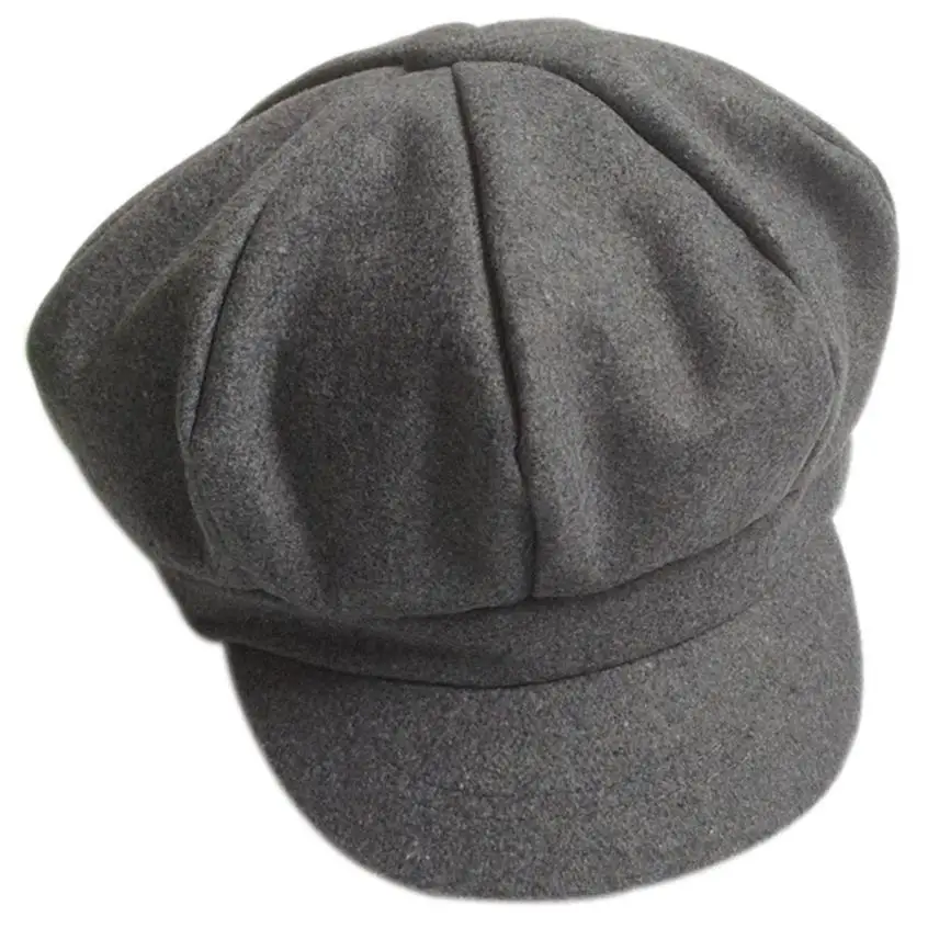 

Baby Kids Toddler Infant Dome Beret Cap Headwear Octagonal Hat Beret Cap