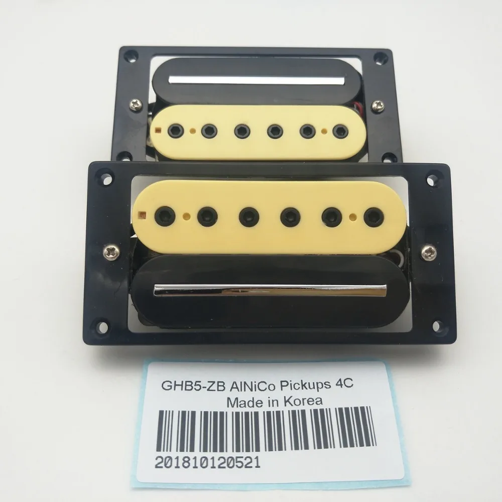Zebra Guitar Pickups Alnico5 Pickups High power Metal Single track
