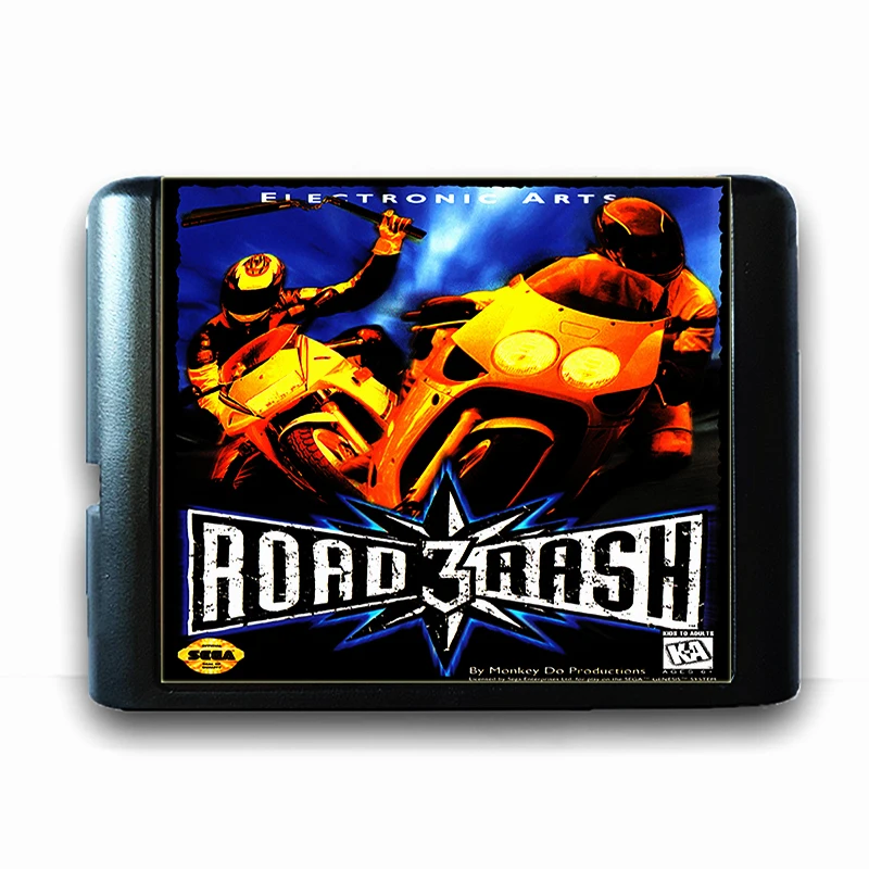 Road сыпь 3 для 16 бит Sega MD игровая карта Mega Drive Genesis видео консоль PAL USA JAP | Электроника