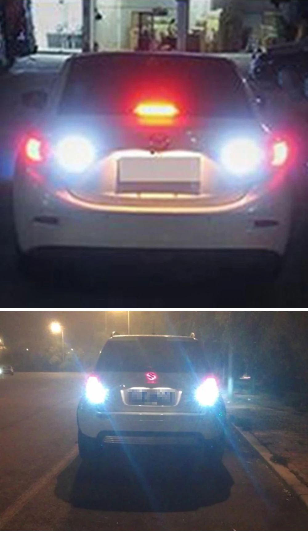 50piece lot car led brake light T20 7443 led signal lamp 6