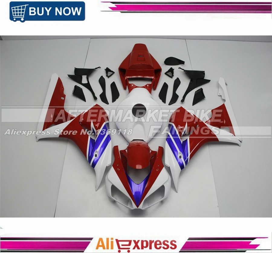 

Sportbike Fairings For Honda CBR1000RR 06 07 1000RR 2006 2007 ABS Plastic Motorcycle Fairing Kit Body