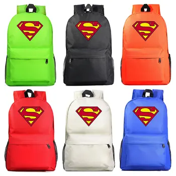 

2019 Multicolor Galaxy Comics Superman Batman Boy Girl Book School bag Women Bagpack Teenagers Schoolbags Men Student Backpacks