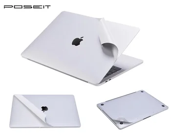 

Full Silver Outside protector Guard Cover Case Skin For New Apple MacBook Touch bar 13 15 (model : A1215/A1990) For Pro16 A2141