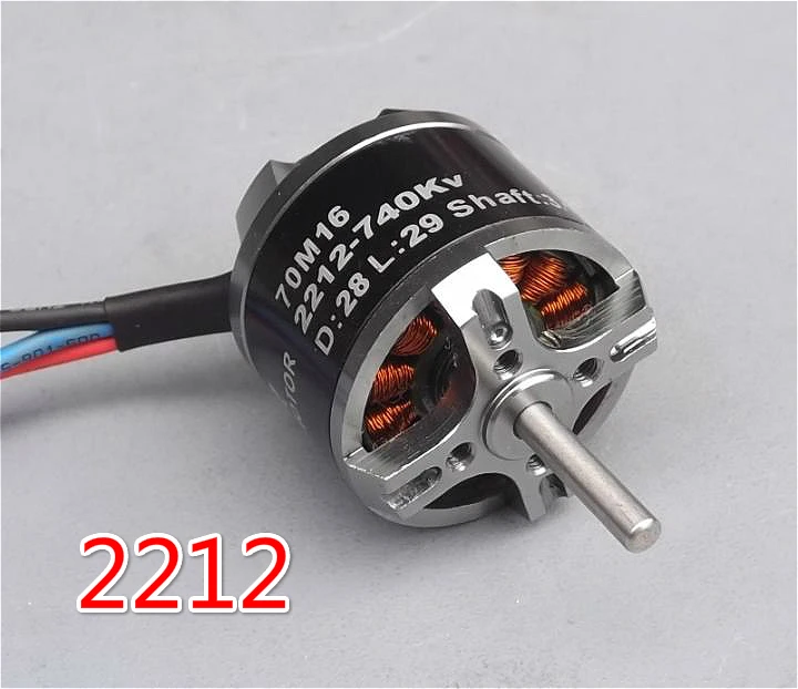 14 8 V 2212-740KV ось фиксированная модель крыла самолета бесщеточный двигатель
