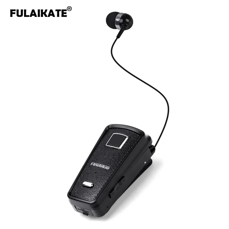 

FLAIKATE Wireless Clip-on Earphone for iPhone Xs Max Multipoint Connection Bluetooth Headset for iPad Tablet PC Music Stereo