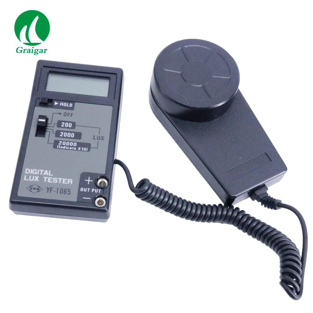 

YF-1065 Digital Light Meter 3 3/4 Digits LCD with Maximum Reading 3999