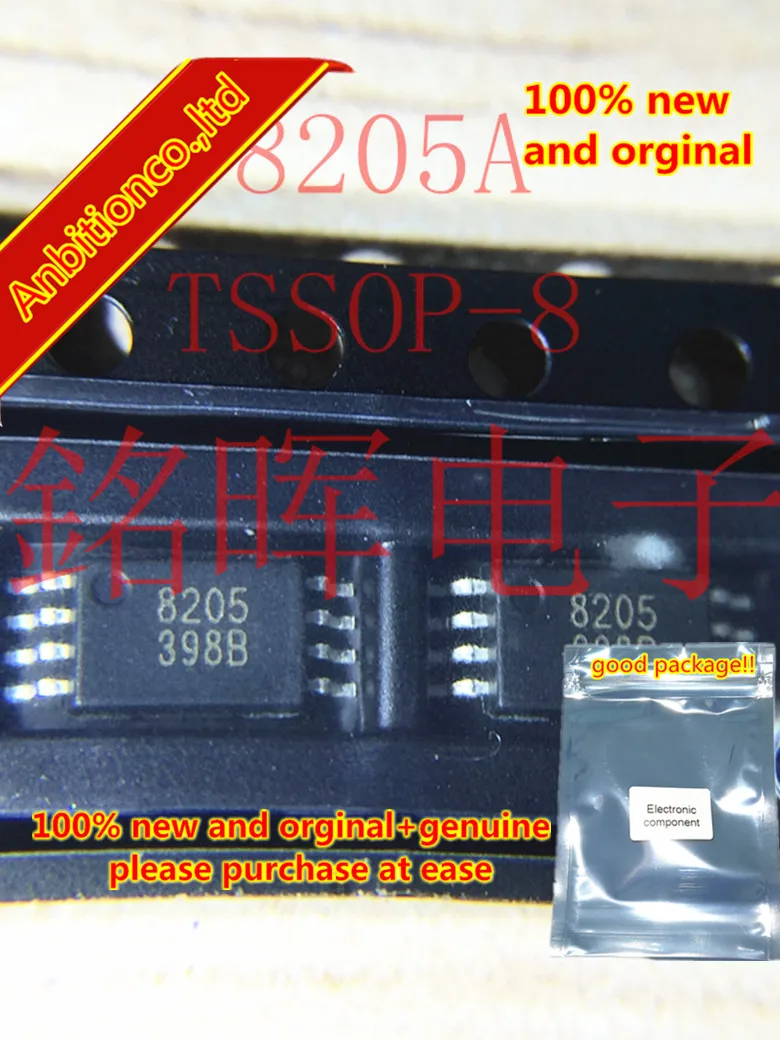 10-20 штук 100% новый и оригинальный BR8205A 8205 8205A TSSOP-8 MOSFET в наличии на складе