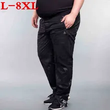 Большие размеры 8XL 7XL 6XL Осенние новые штаны для бега камуфляжные спортивные штаны Мужские штаны для фитнеса бодибилдинга спортивные штаны Одежда для бега спортивные штаны