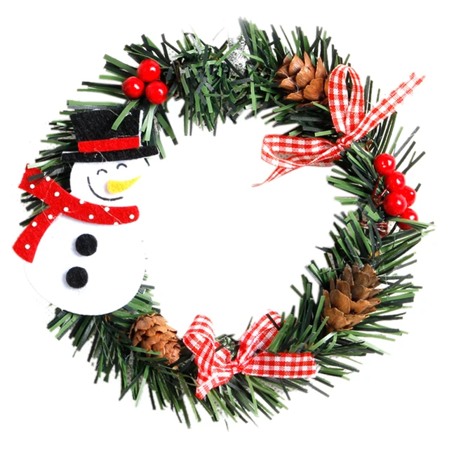 2 unids plstico navidad guirnalda navidad decoracin para el hogar pino mueco de nieve santa claus - Guirnalda Navidad 2 unids plstico navidad guirnalda navidad decoracin para el hogar pino mueco de nieve santa claus - Guirnalda Navidad