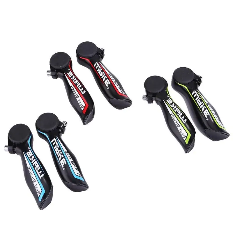 Best 1 Pair Bicycle Handlebar Ends New Aluminum Alloy MTB Mountain Bike Handle Bar Ends 22.2mm mtb Bicycle Parts Cycling Accessories