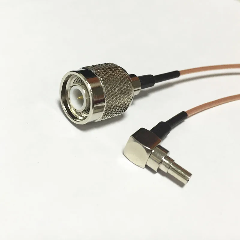 Новый TNC штекер выключатель CRC9 правый угол pigtail кабель RG178 оптовая продажа 15 см 6