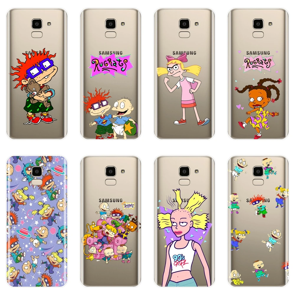 

Rugrats Phone Case Silicone For Samsung Galaxy J3 J5 J7 2015 2016 2017 Back Cover For Samsung J4 J6 J8 Plus 2018 J2 J5 J7 Prime