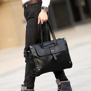 

Tidog The new male laptop bag single shoulder bag business bag breifcase