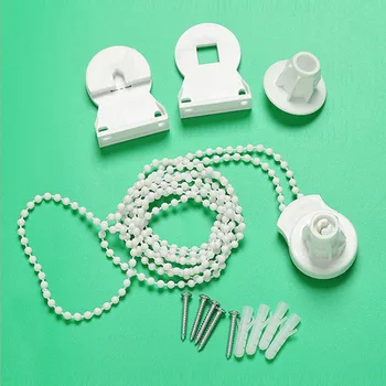 

25/28/38mm Control Ends Roller Blind Shade Window Treatments Hardware Cluth Curtain Accessories Bead Chain Kit Bracket
