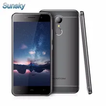 Оригинал homtom ht37 5.0 дюймов 720 P mtk6580 quad core android 6.0 смартфон 2 ГБ ram 16 ГБ rom 3000 мАч отпечатков пальцев мобильный телефон