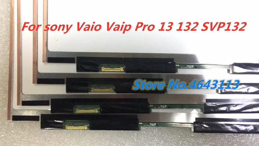 ЖК-экран для ноутбука sony Vaio Vaip Pro 13 132 SVP132 SVP1321M1R ЖК-экран панель VVX13F009G00 VVX13F009G10 светодиодный дисплей