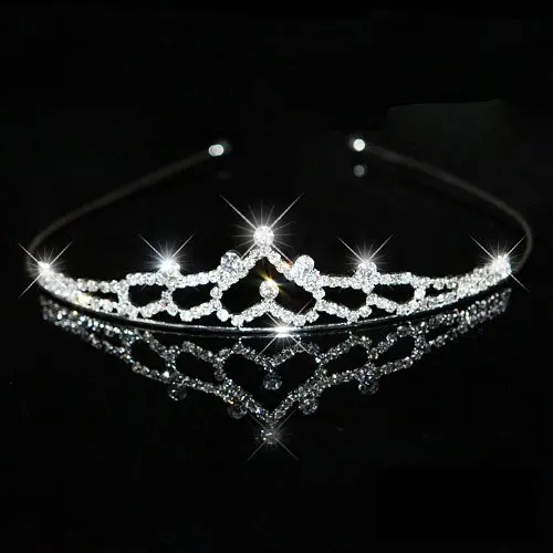 New Girl Hair Band Headband Bridal Princess Stunning Crystal Tiara Wedding Crown