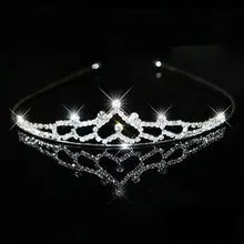 New Girl Hair Band Headband Bridal Princess Stunning Crystal Tiara Wedding Crown