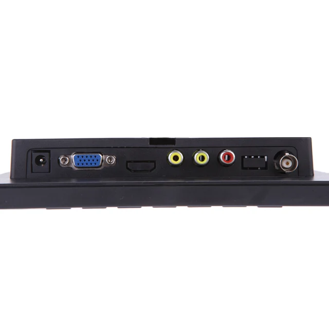 8 inch TFT LCD Color Video Monitor CCTV Monitor Screen VGA BNC AV Input for PC CCTV Security Remote and Stand Rotating Screen