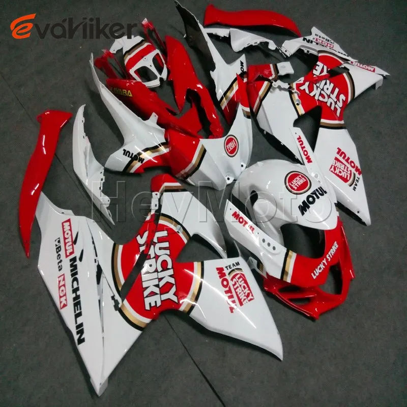 Пользовательские ABS Пластик обтекатель для GSXR1000 K9 2009- 2010 2011 2012 2013+ 5 подарки роспись красное серебро литья под давлением H2 - Цвет: H