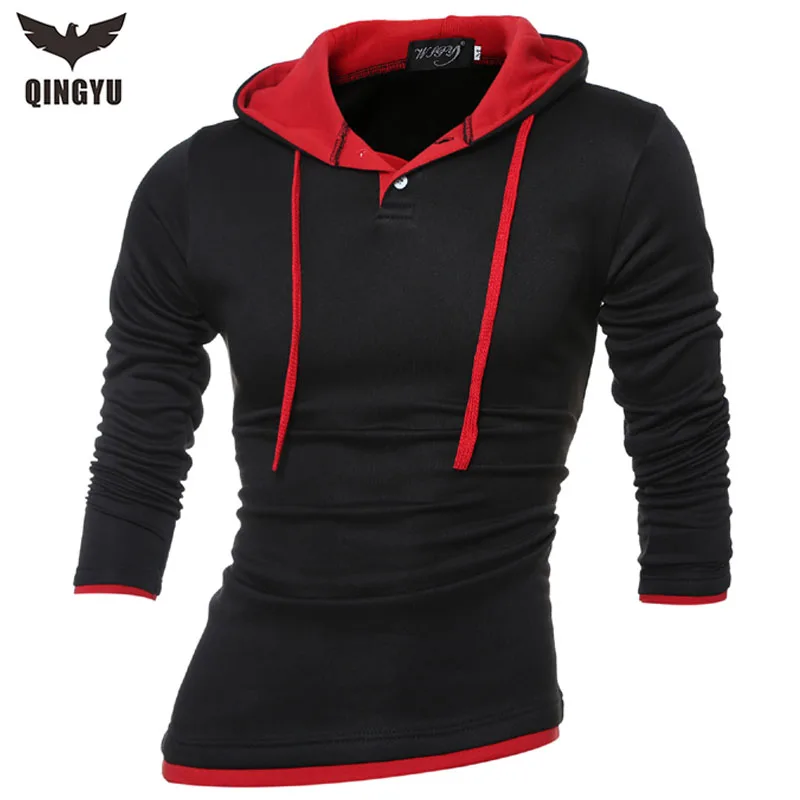 Hot Sale 2017 Autumn Men Hoodies Casual Hoody Sweatshirt Men Fashion Solid color Brand Hoodie ...