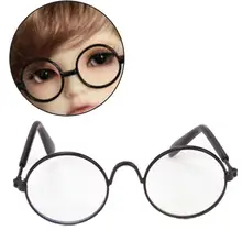 Hot Sale Doll Toy Cool Sunglasses Prop Mix-color Fashion Round Frame Retro Cool Doll Glasses For 18 Inches Doll Doll Accessories