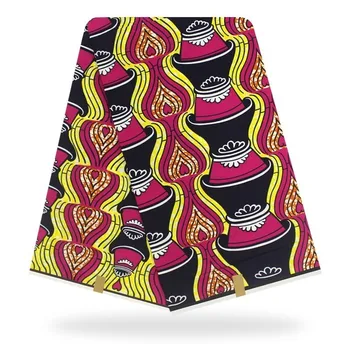 

Nigerian Veritable Wax Veritable Guaranteed Real Pagne Wax High Quality Pagne Hot Wax Veritable 6yards African Ankara Fabric