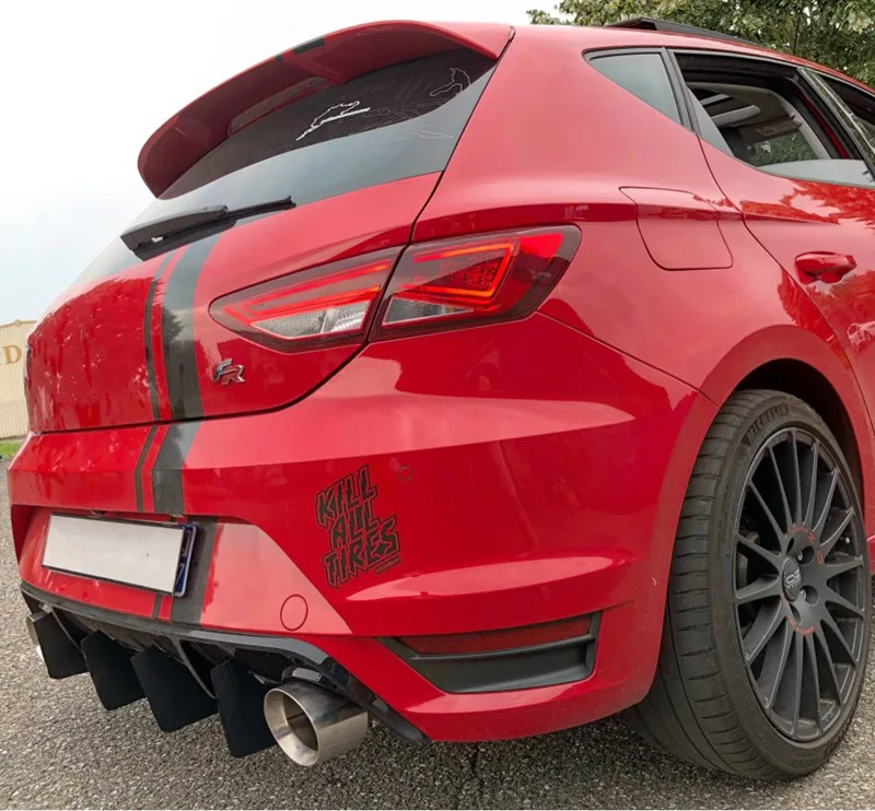 Cano de Escape Cano de Escape de Carro com Estilo Novo para vw Frete Grátis: Universal Carro com Estilo Audi Benz Bmw 1 Peça Porsche de 7 High Quality Automóveis e motos