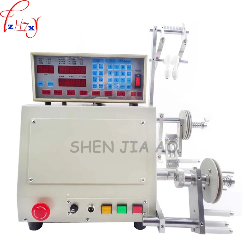 Computer C automatic Coil winder winding machine CNC manual 0.03-1.2mm copper hand wire coil winding 220V coil winding machine