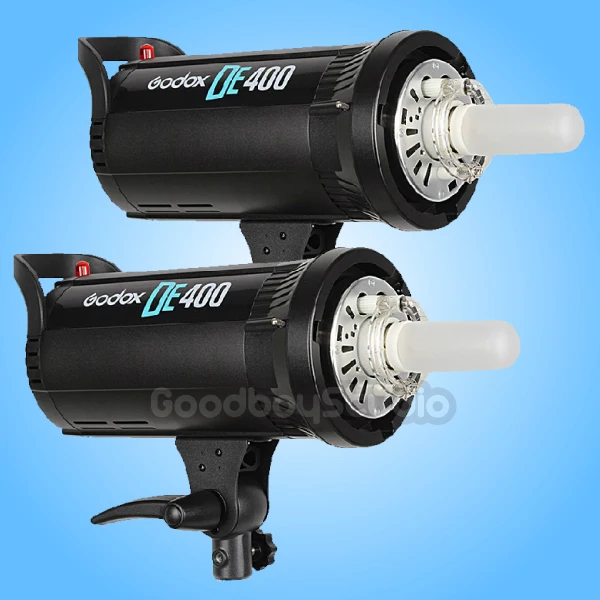 

2PCS Godox DE400 DE-400 400W Compact Studio Flash Strobe Light Lamp Head 220V