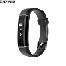 Умные часы SENBONO IP67 Водонепроницаемый ID130HR Смарт монитор сердечного ритма спортивный фитнес-трекер gps трекер Смарт Браслет для IOS и Android