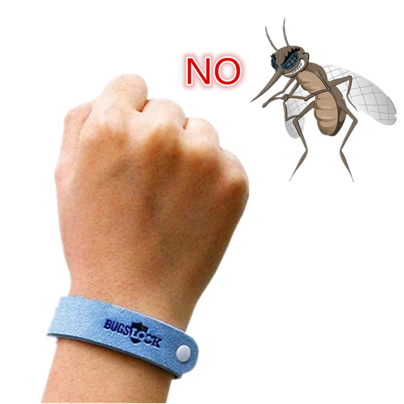 

10Pcs Anti Mosquito Bracelet Summer Mosquito Repellent Insect Bugs Repeller Wrist Band Mosquitoes Pest Control None Toxic