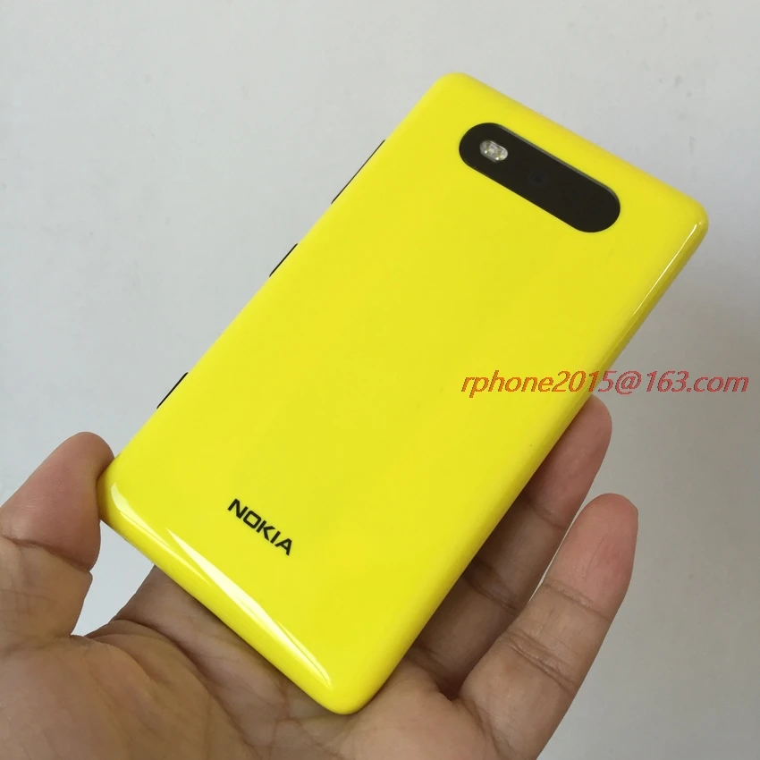 NOKIA Lumia 820 мобильный телефон Windows Phone 4," 3g Wifi 8MP разблокированный отремонтированный телефон Nokia 820