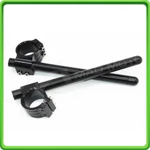 51 мм черная мотоциклетная вилка Clip-ons руль трубки для APRILIA RSV1000 2000 2001 2002 2003 2004 2005 клип на ручке бары