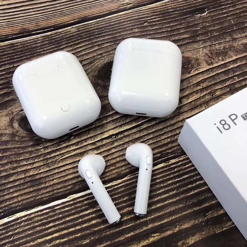 Оптовая продажа новые наушники i8P tws беспроводные bluetooth мини стерео вкладыши с