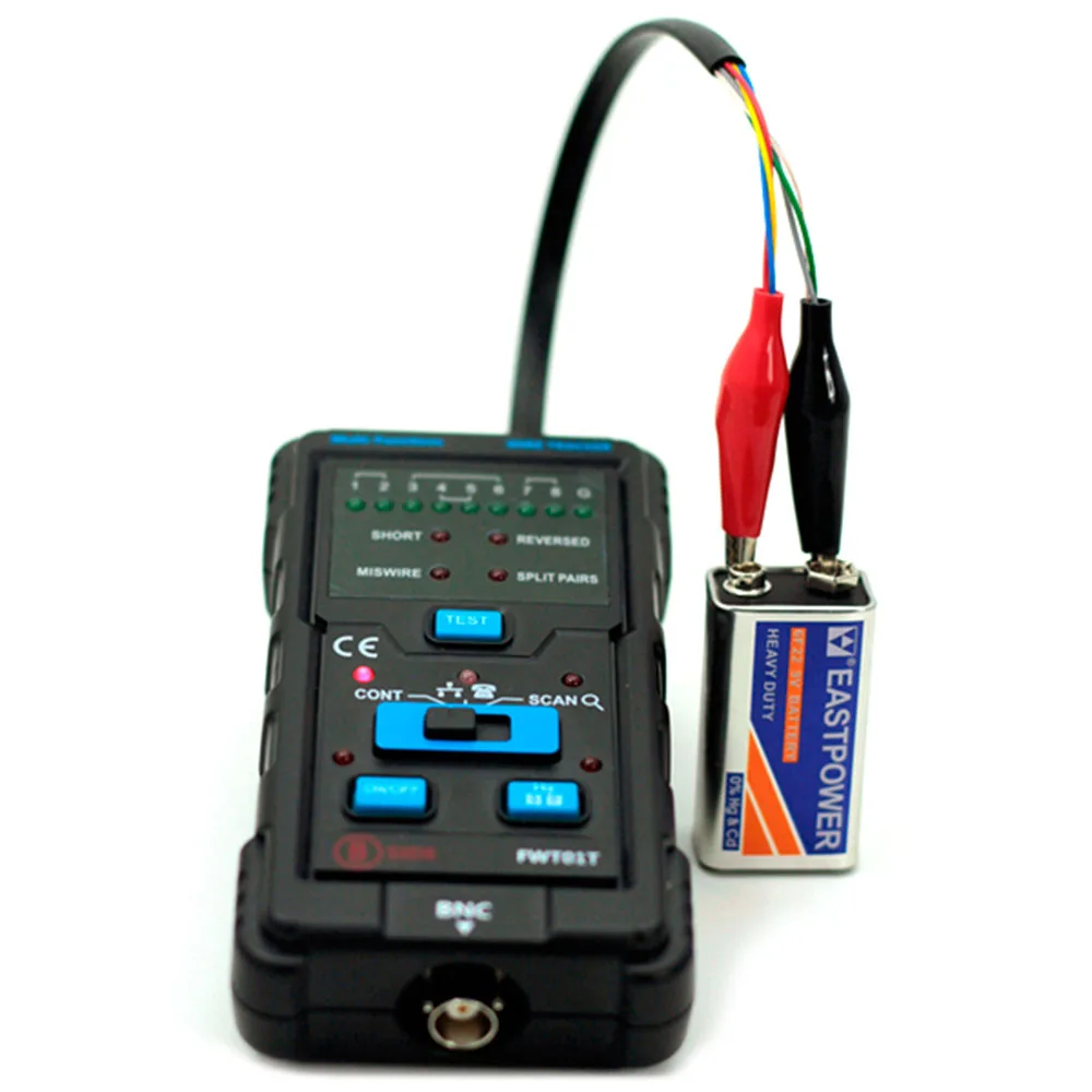 BSIDE FWT01 проволочная сеть трекеров LAN Ethernet Finder мультиметры тестер телефонной линии