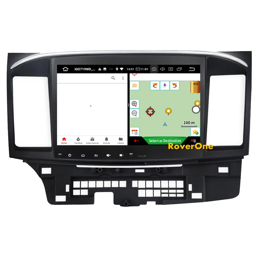 Clearance Android 9.0 For Mitsubishi Lancer 9 10 EX GaLant Fortis Ispira X Car Radio Stereo GPS Navigation Navi Media Multimedia System 18
