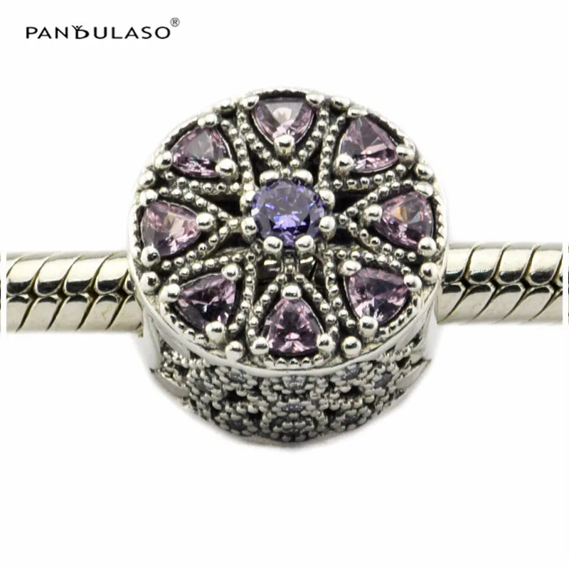 

Pandulaso beads for jewelry making Shimmering Medallion Charm Authentic 925 Silver Jewelry Fits Original Bracelets for Woman