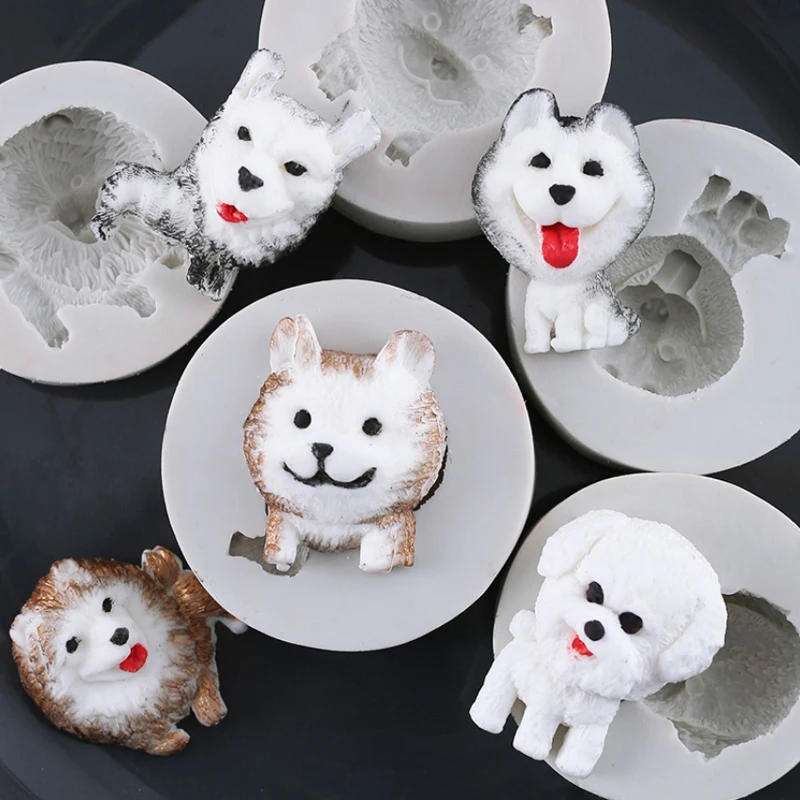 Buy Pat Dog Silicone Mold Fondant Mould Cake