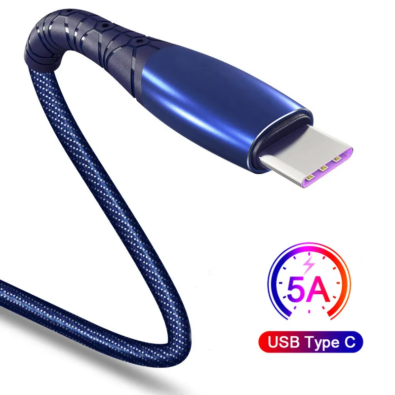 

Vanniso 5A USB Type C Cable For Huawei P20 Lite Honor 10 Pro Super Charging Data Cord Phone Charger for Samsung S9 Redmi Note 7