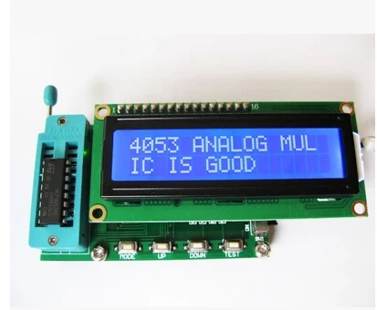 

Free Shipping!!! IC Tester 7440 series logic gates can be judged good or bad