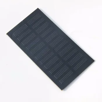 

Wholesale 0.8W 5.5V Mini Solar Cell Monorystalline PET Solar Panel DIY Solar Battery Charger 118*63*2MM 50pcs/lot Free Shipping